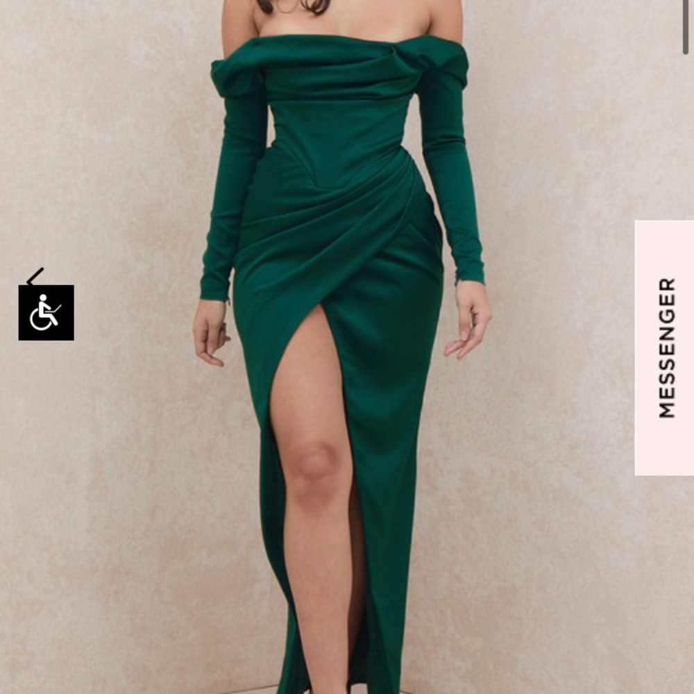 Emerald dress from House of CB
